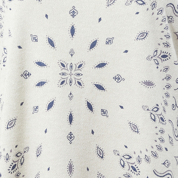Ivory/Blue