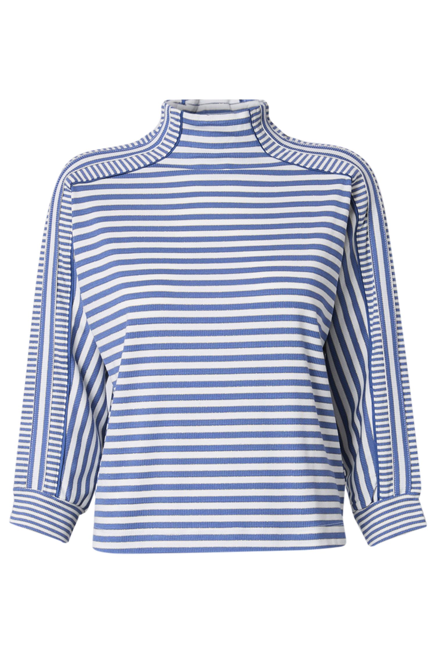 Democracy Mock Neck Dolman Sleeve Knit Top