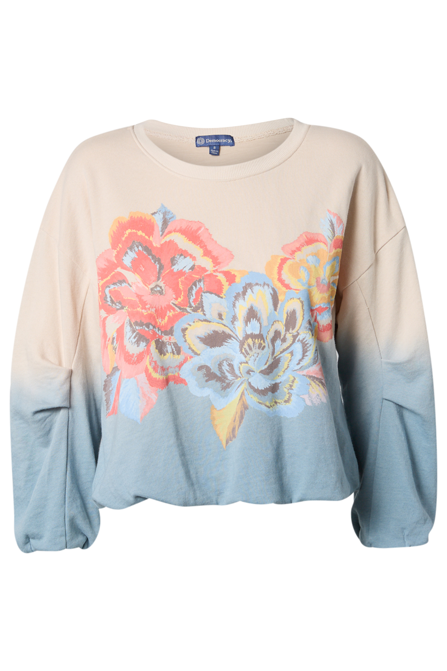 Democracy Dip Dye Sweatshirt