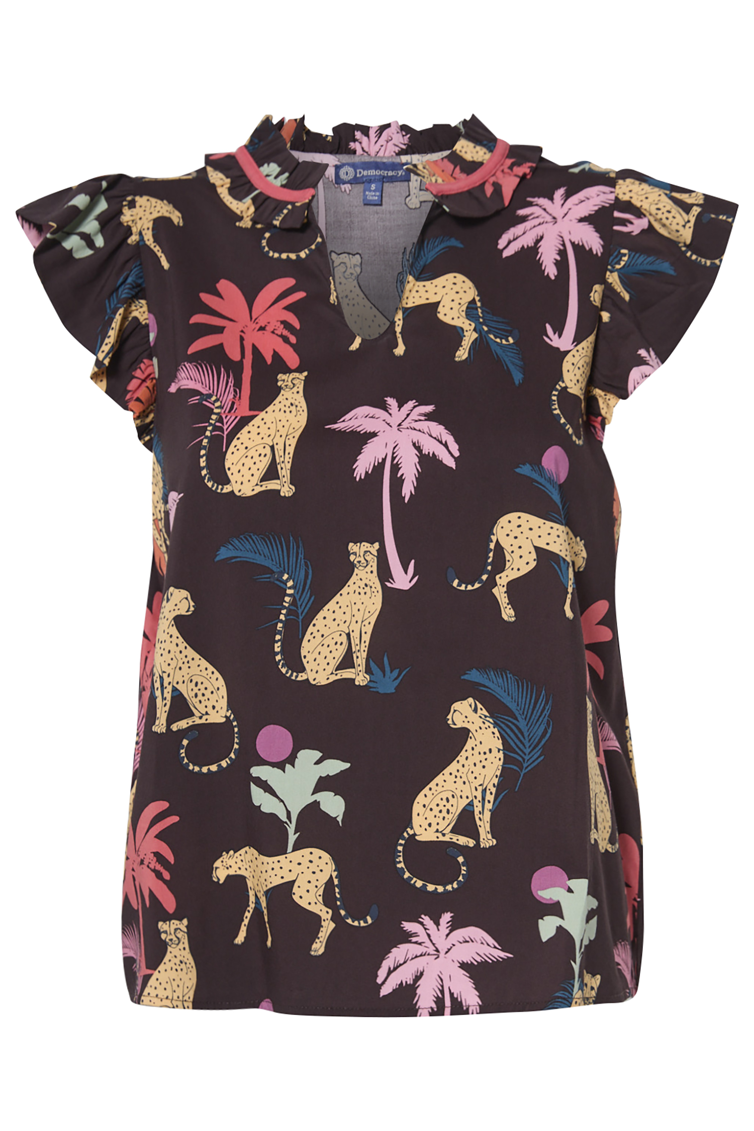 Democracy Printed Top