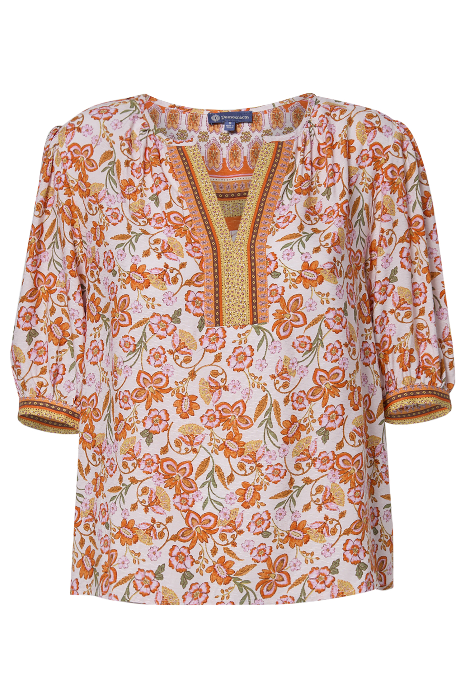 Democracy Printed Top