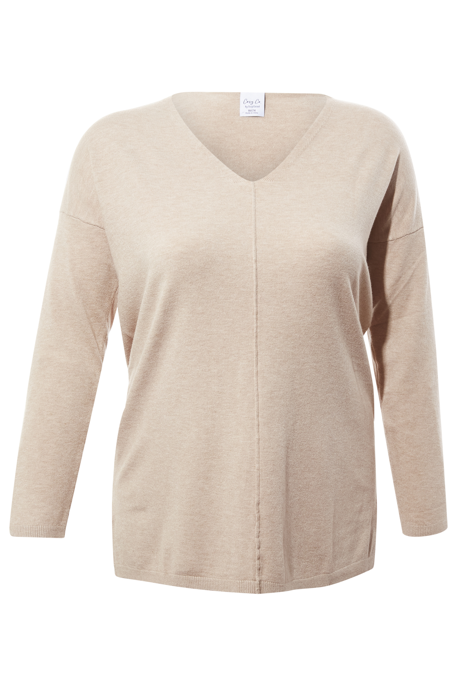 V Neck Sweater Top