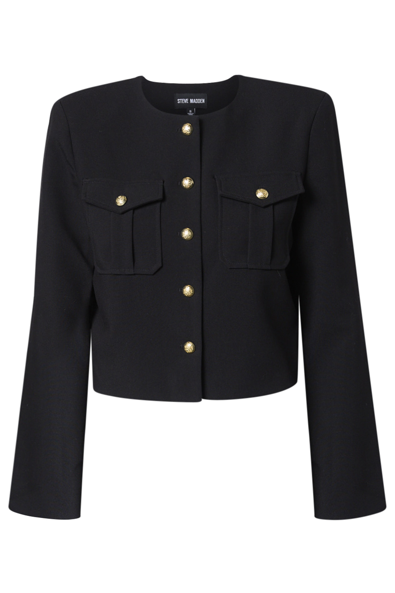 Long Sleeve Buttoned Jacket