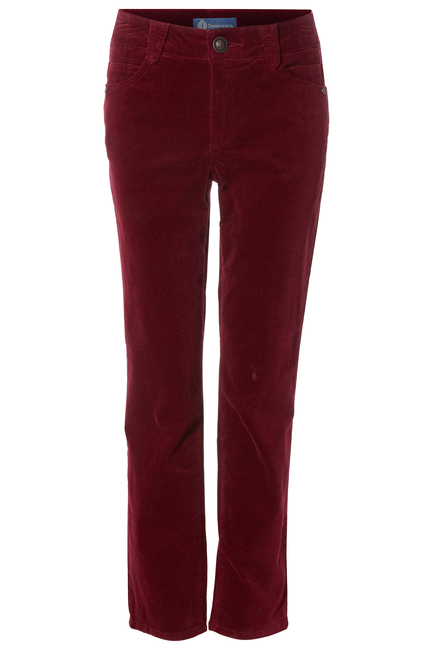 Democracy Petite Mid Rise Corduroy