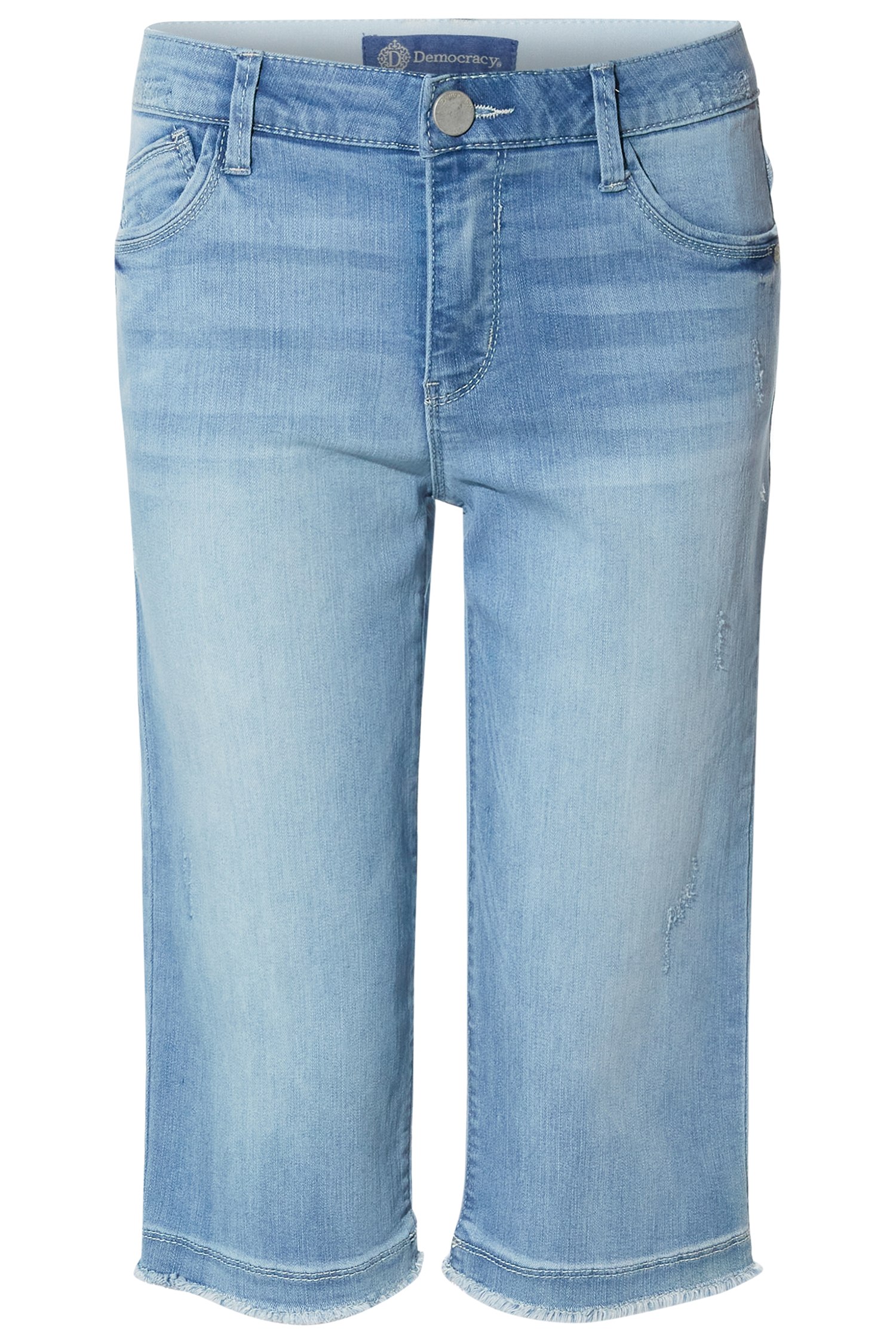 Democracy Petite Mid Rise Capri