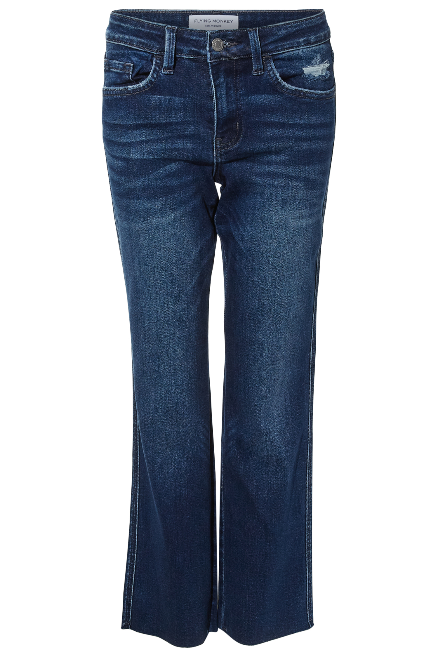 Mid Rise Straight Jean