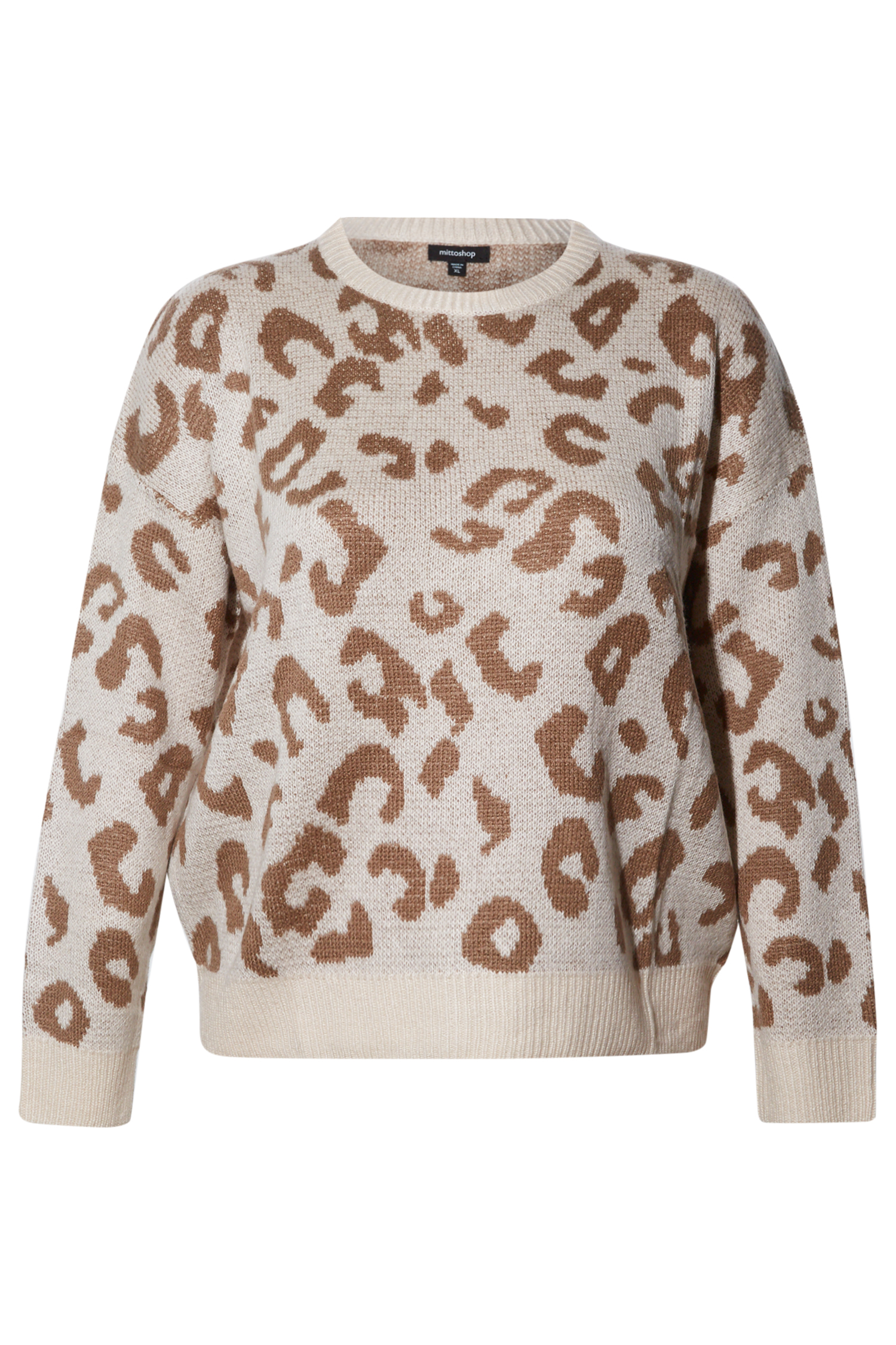 Leopard Print Pullover