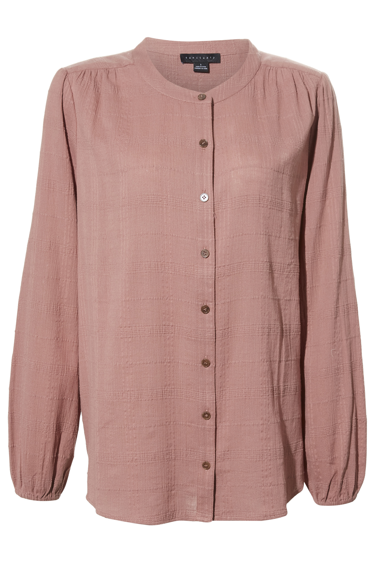 Sanctuary Button Front Blouse