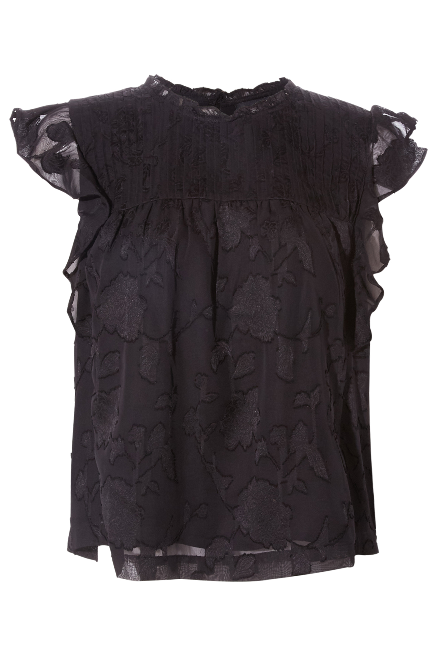 Sanctuary Sleeveless Ruffle Top