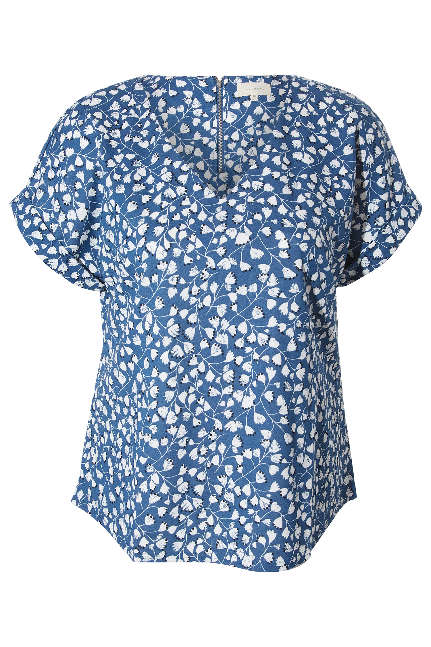 Printed Short Sleeve Top