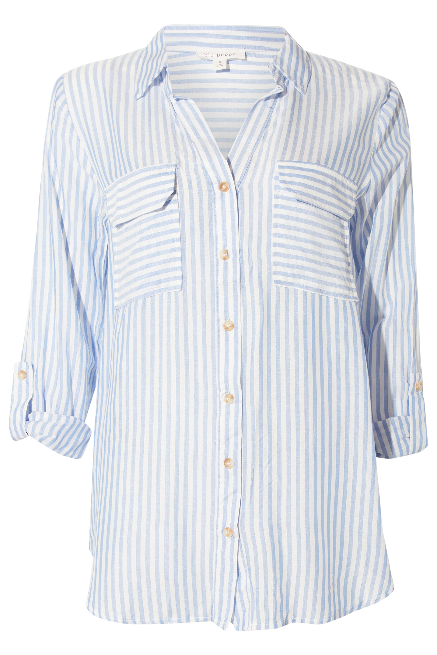Striped Button Up