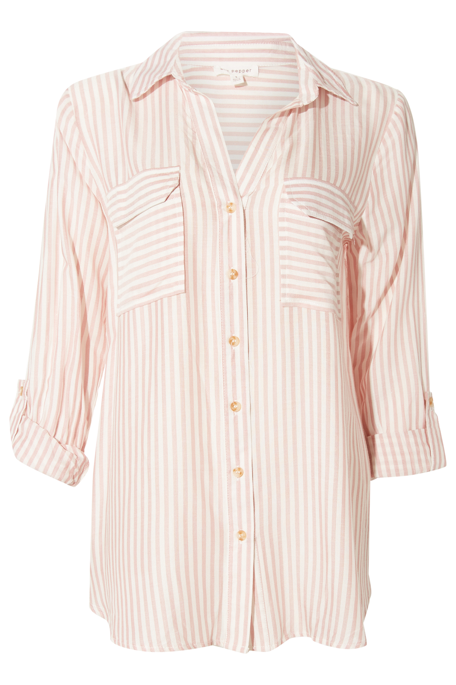 Striped Button Up