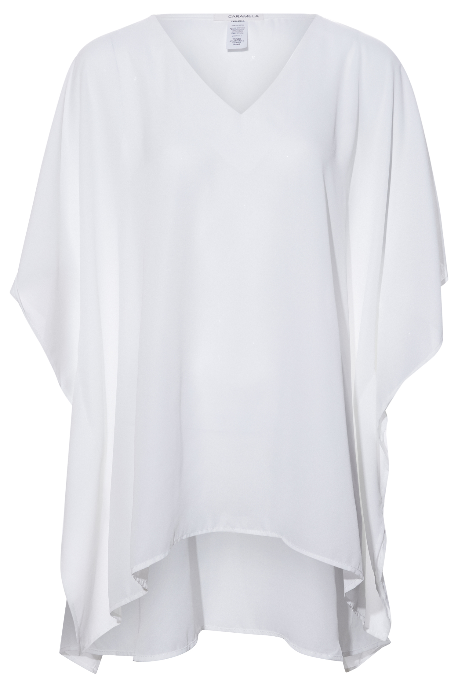 Draped Short Sleeve Top