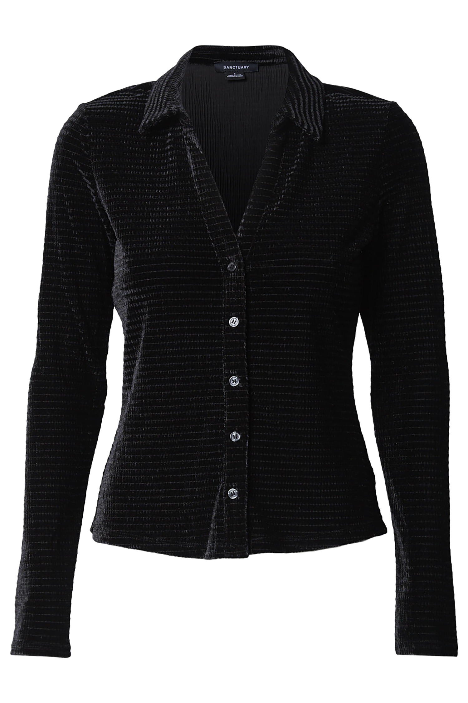 Sanctuary Velvet Textured Top