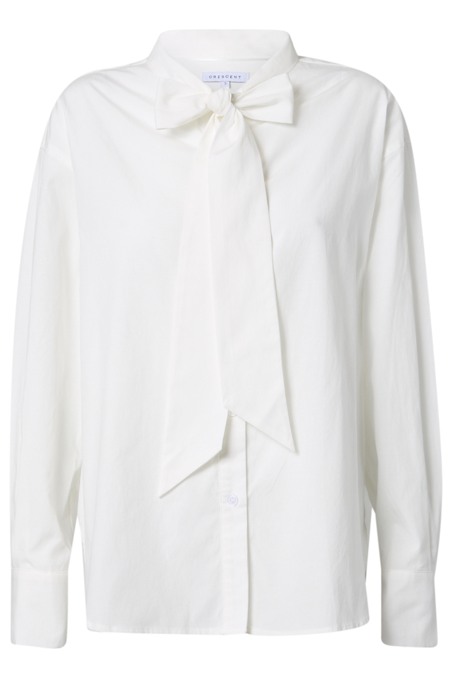 Neck Tie Button Up Blouse