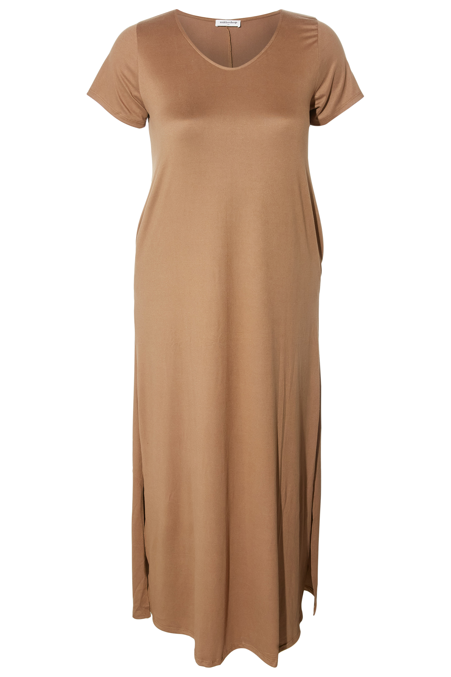 Side Hem Slit Maxi Dress