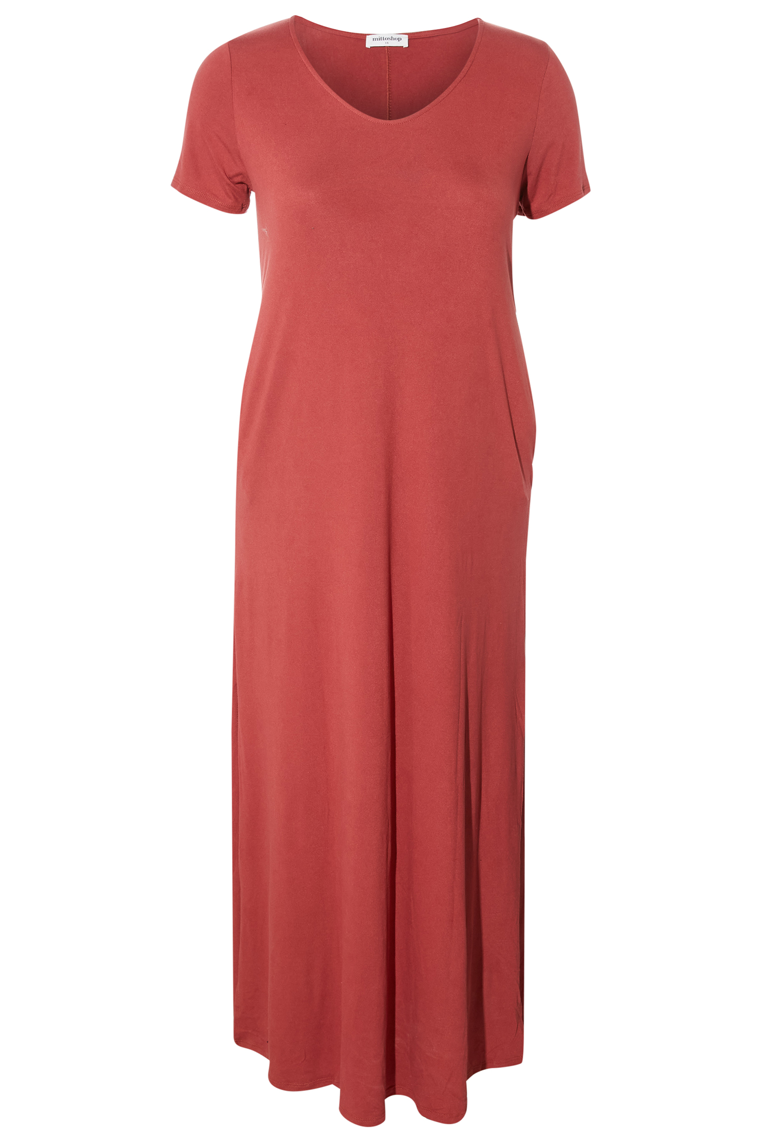 Side Hem Slit Maxi Dress