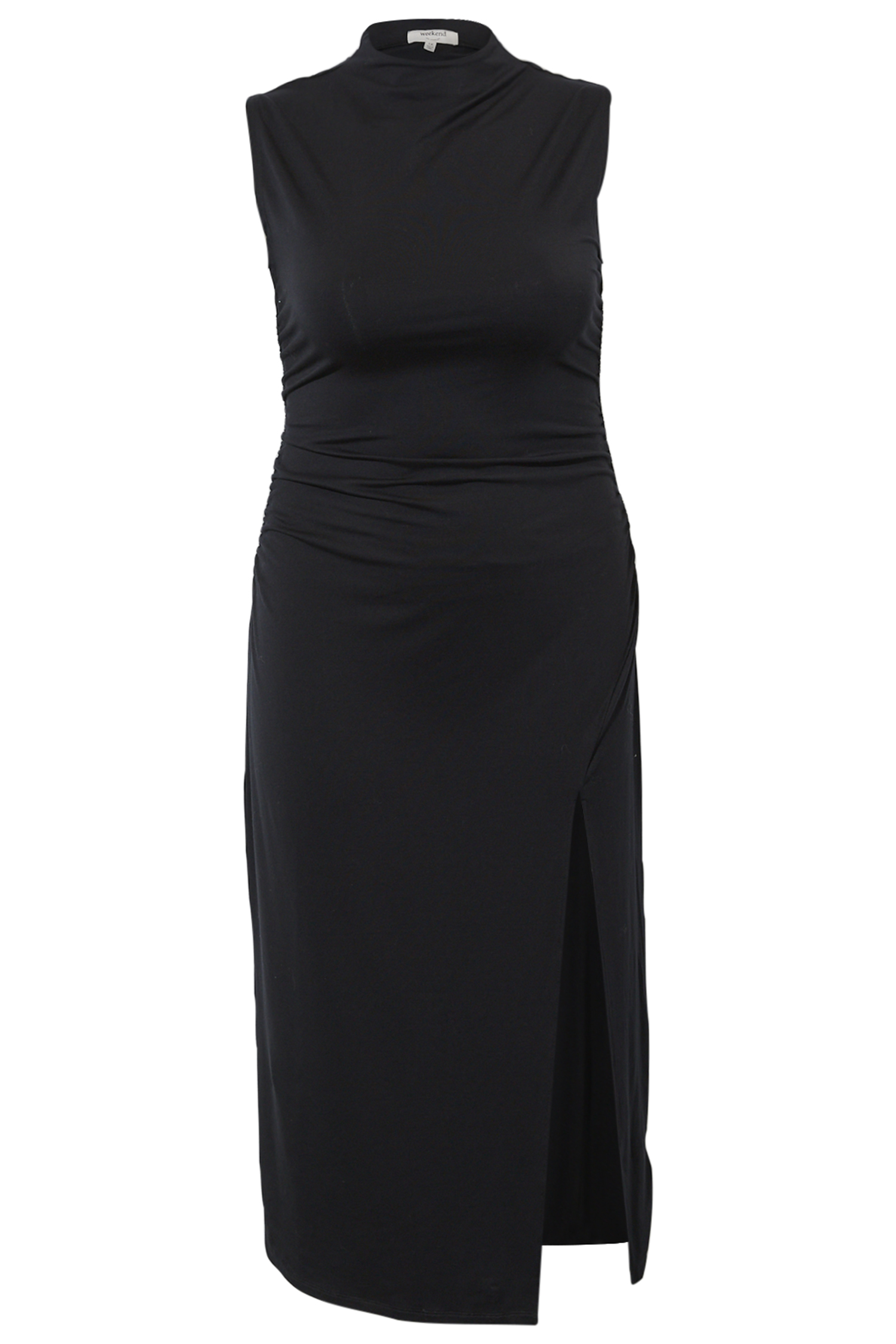 Sleeveless Ruched Dress