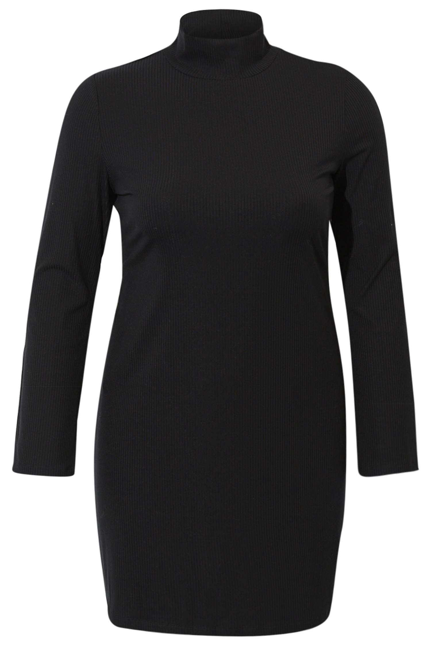 Long Sleeve Ribbed Dress