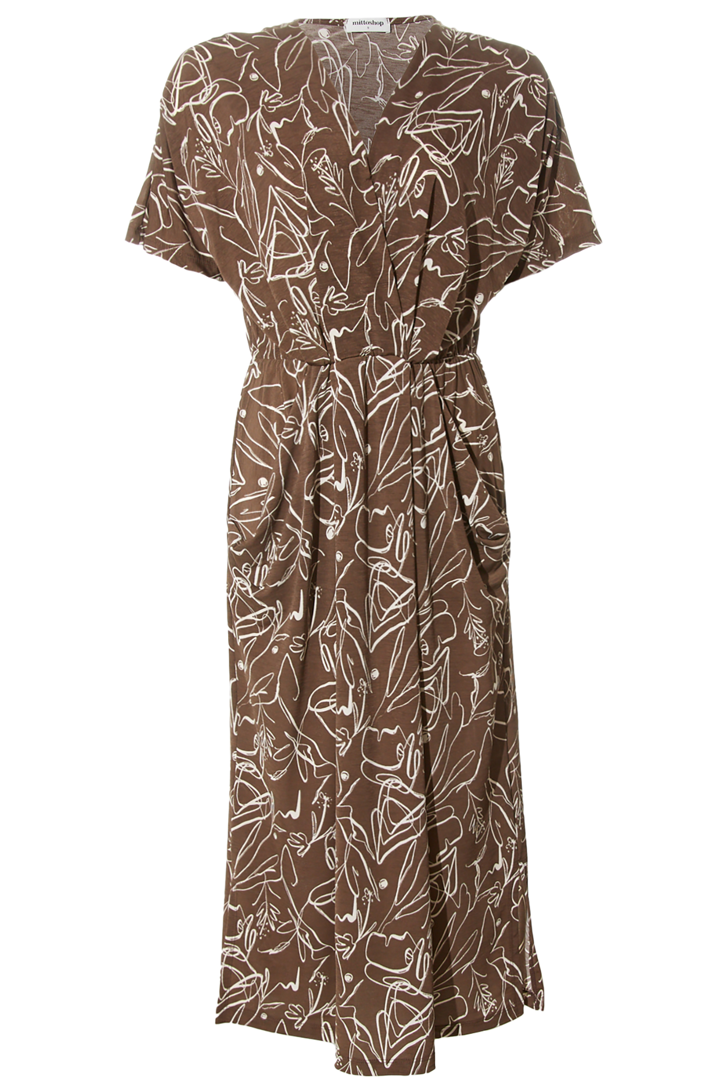 Printed Midi Dress