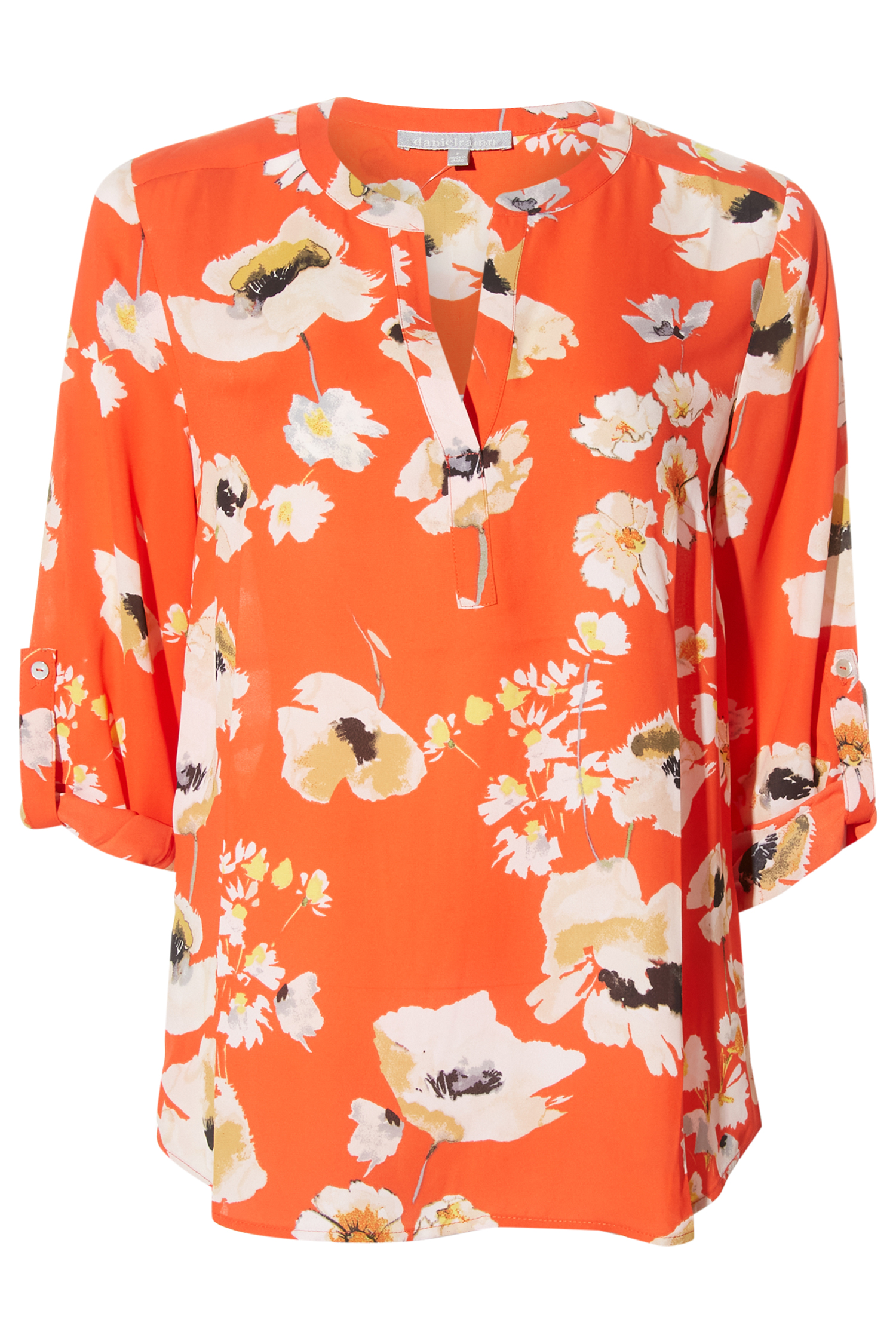 Daniel Rainn Split Neck Top