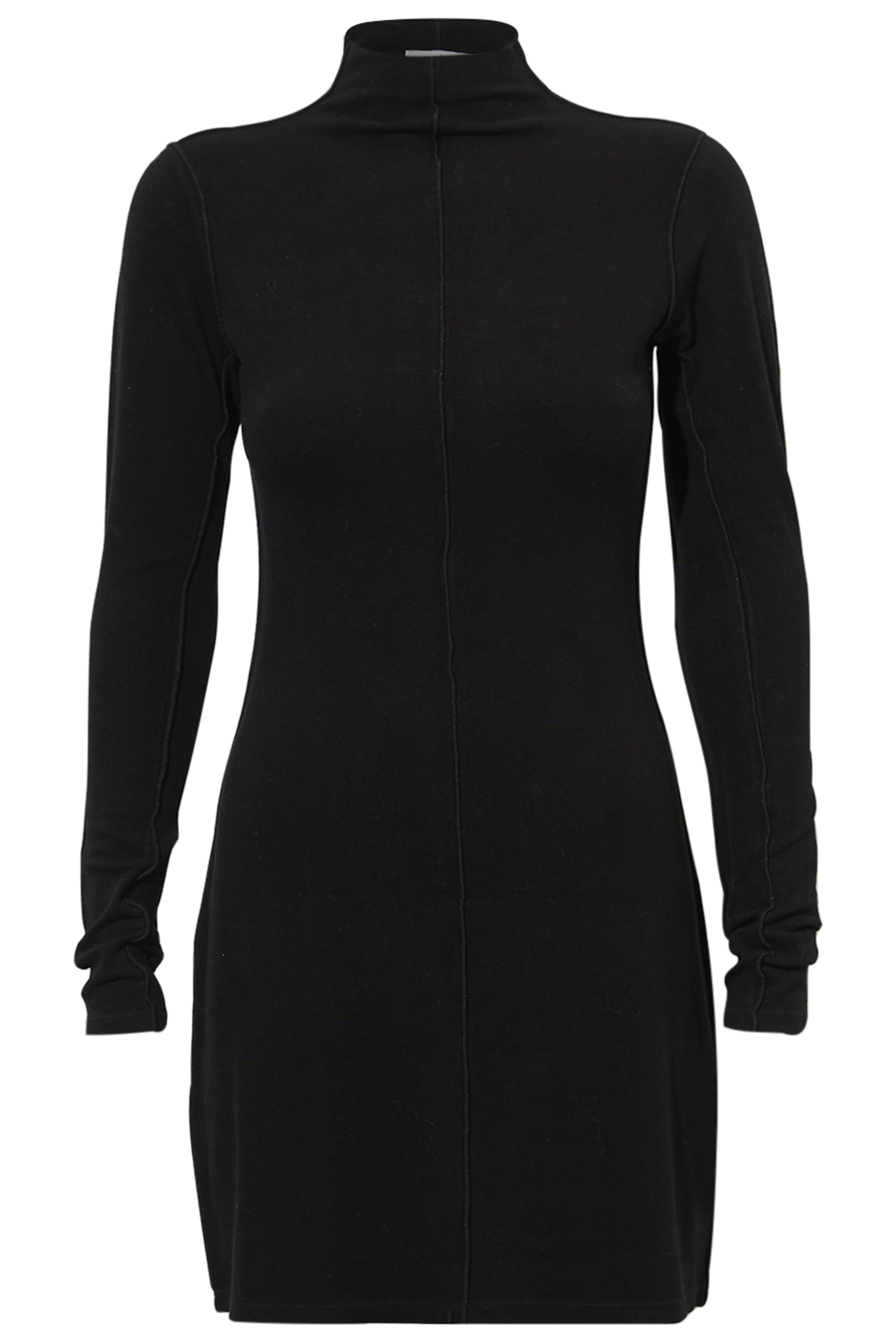 Mock Neck Long Sleeve Dress