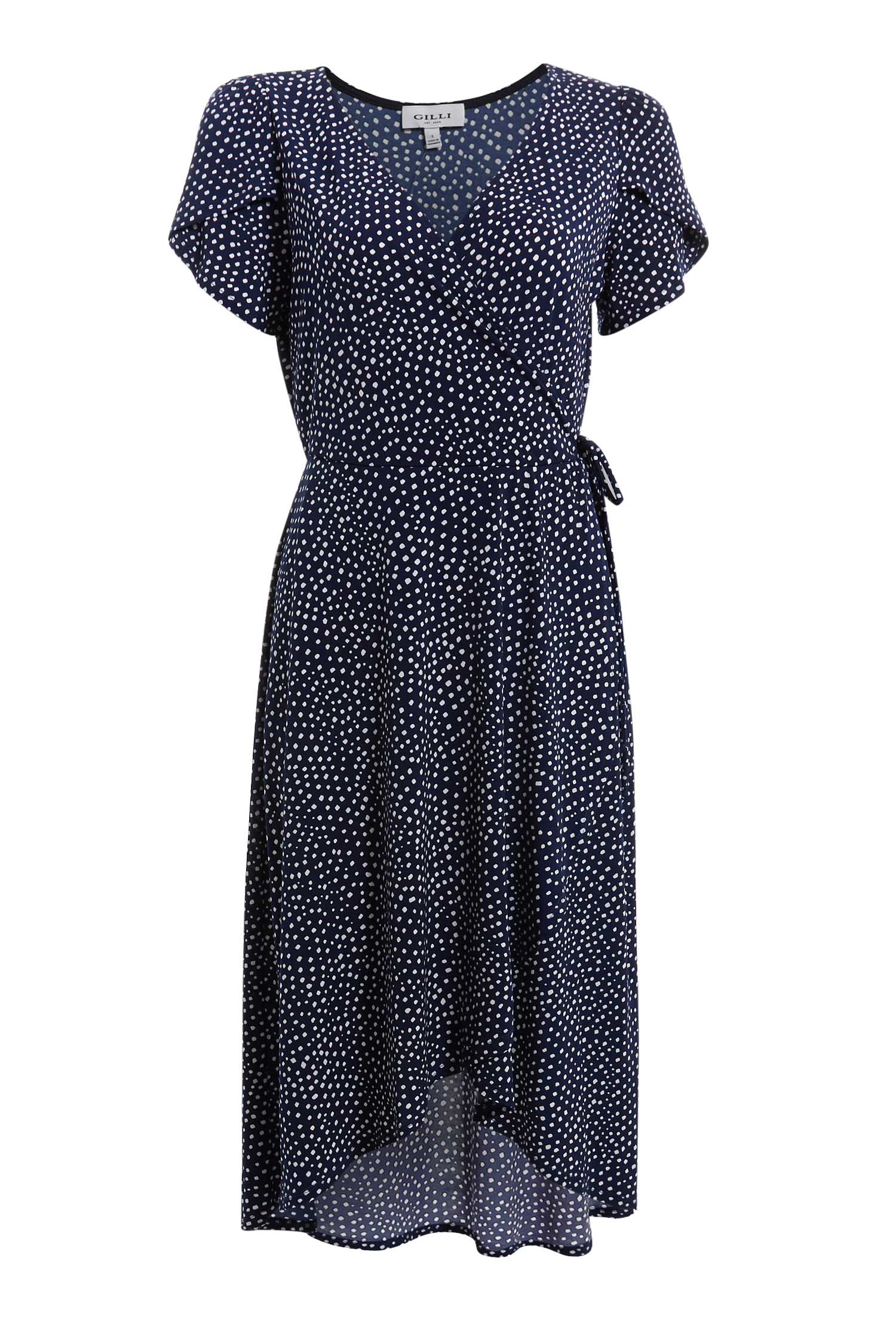 Faux Wrap Dress