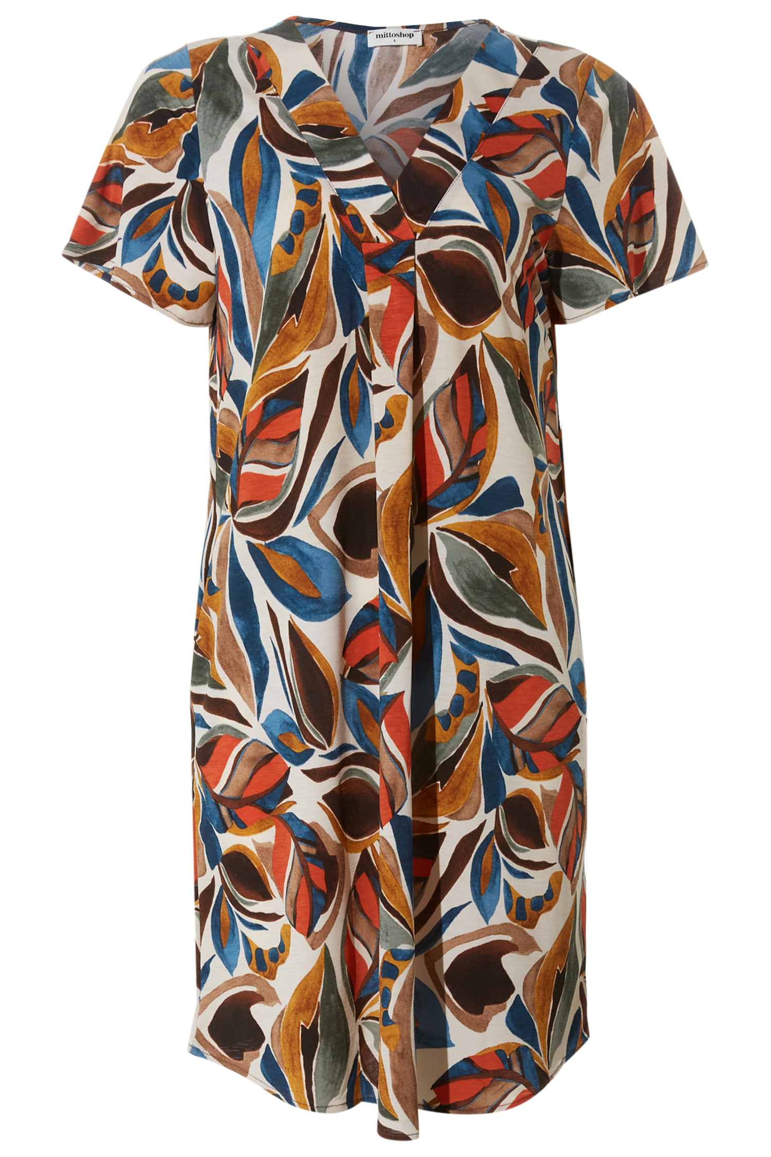Printed Mini Dress