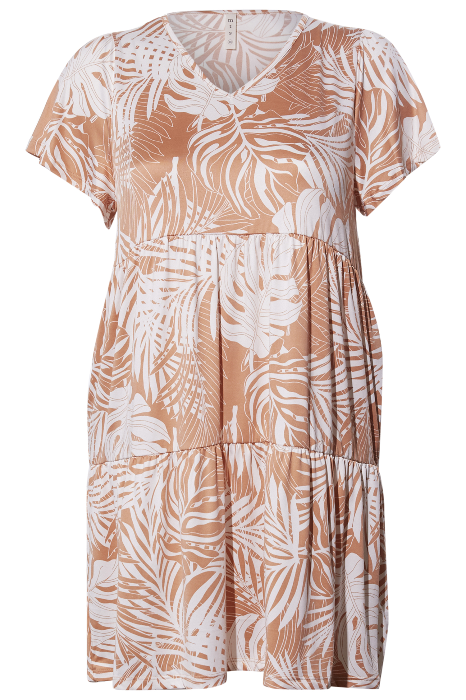Tropical Print Dress
