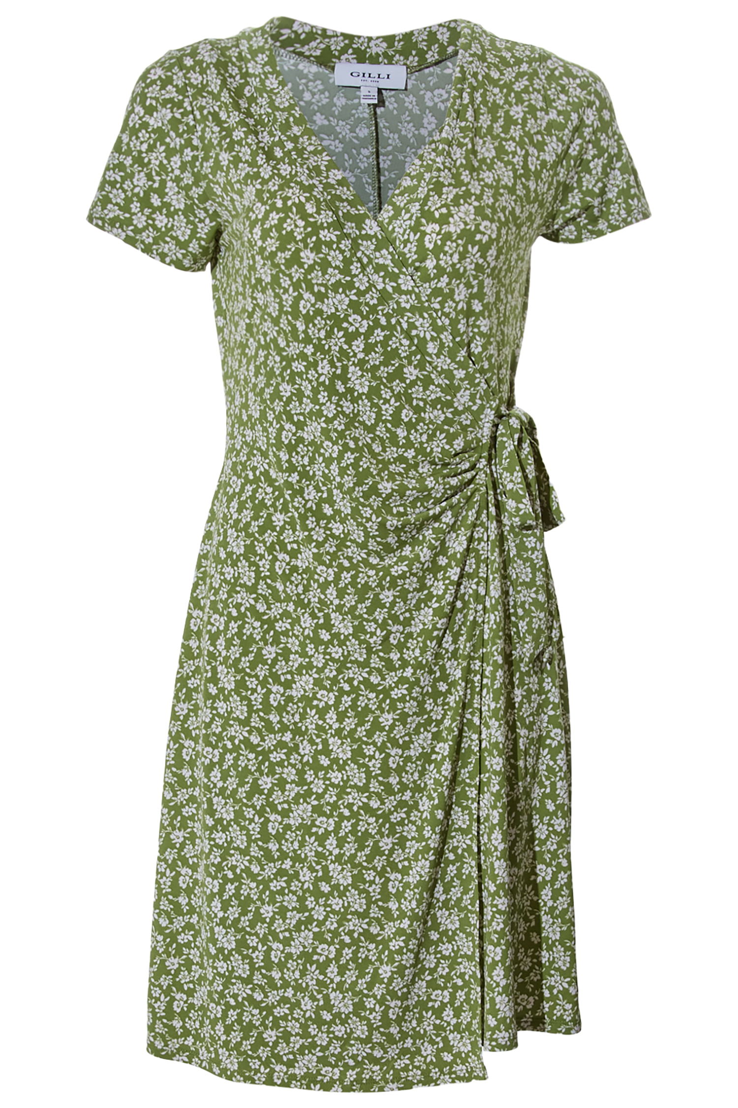 Floral Wrap Dress