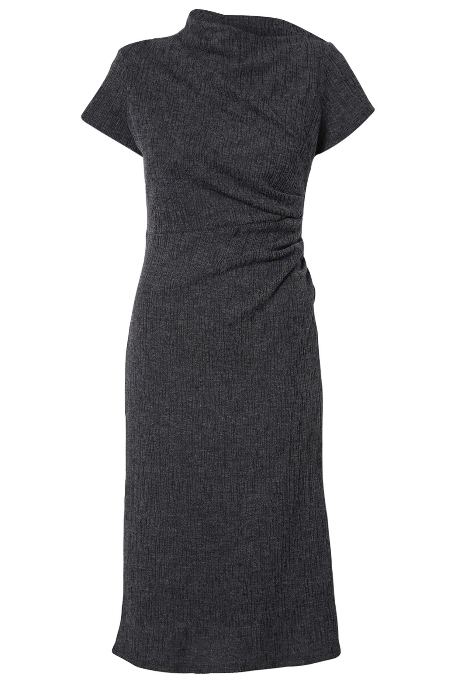 Cowl Tunic Neck Dress