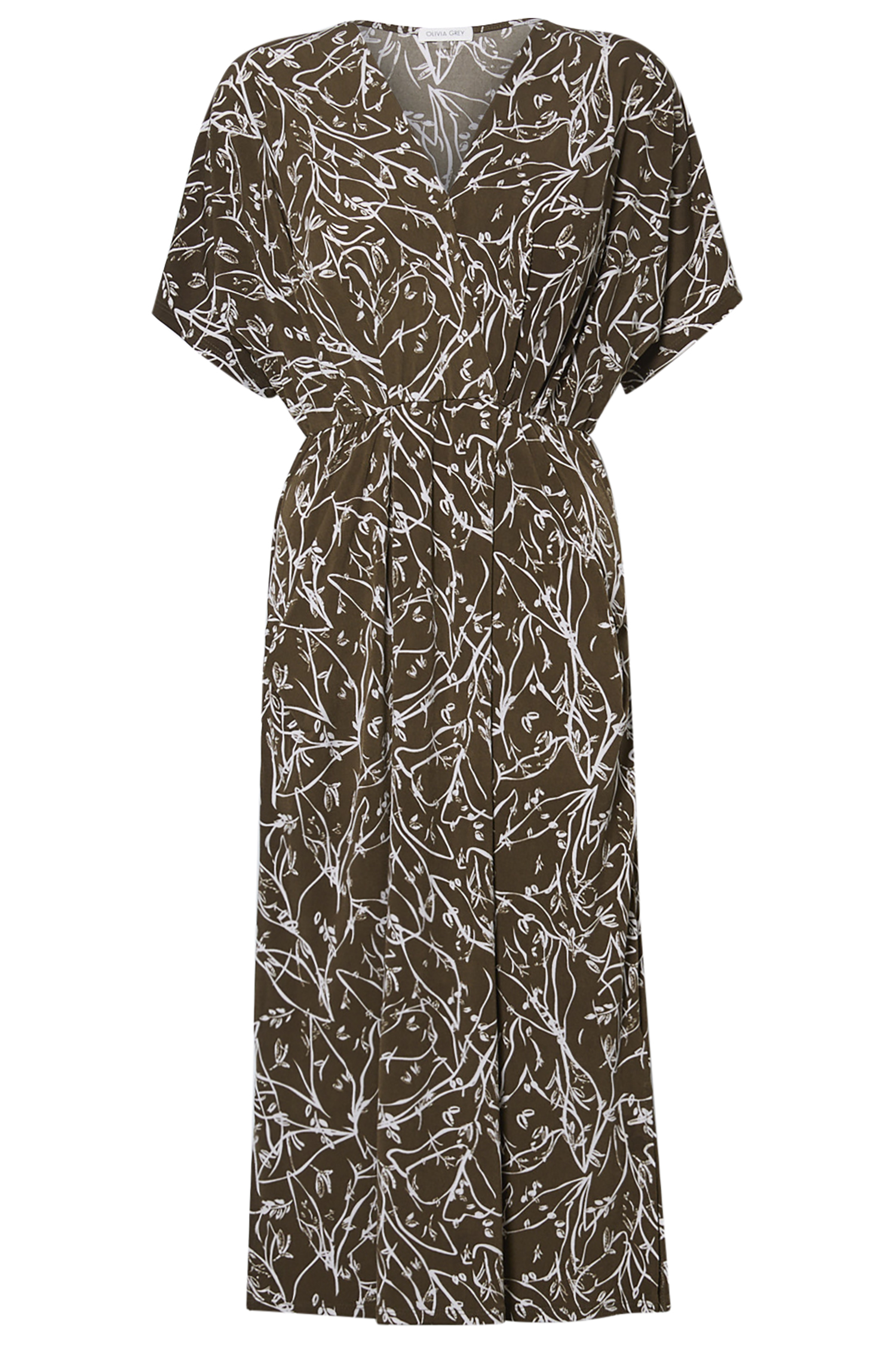 Printed Midi Dress