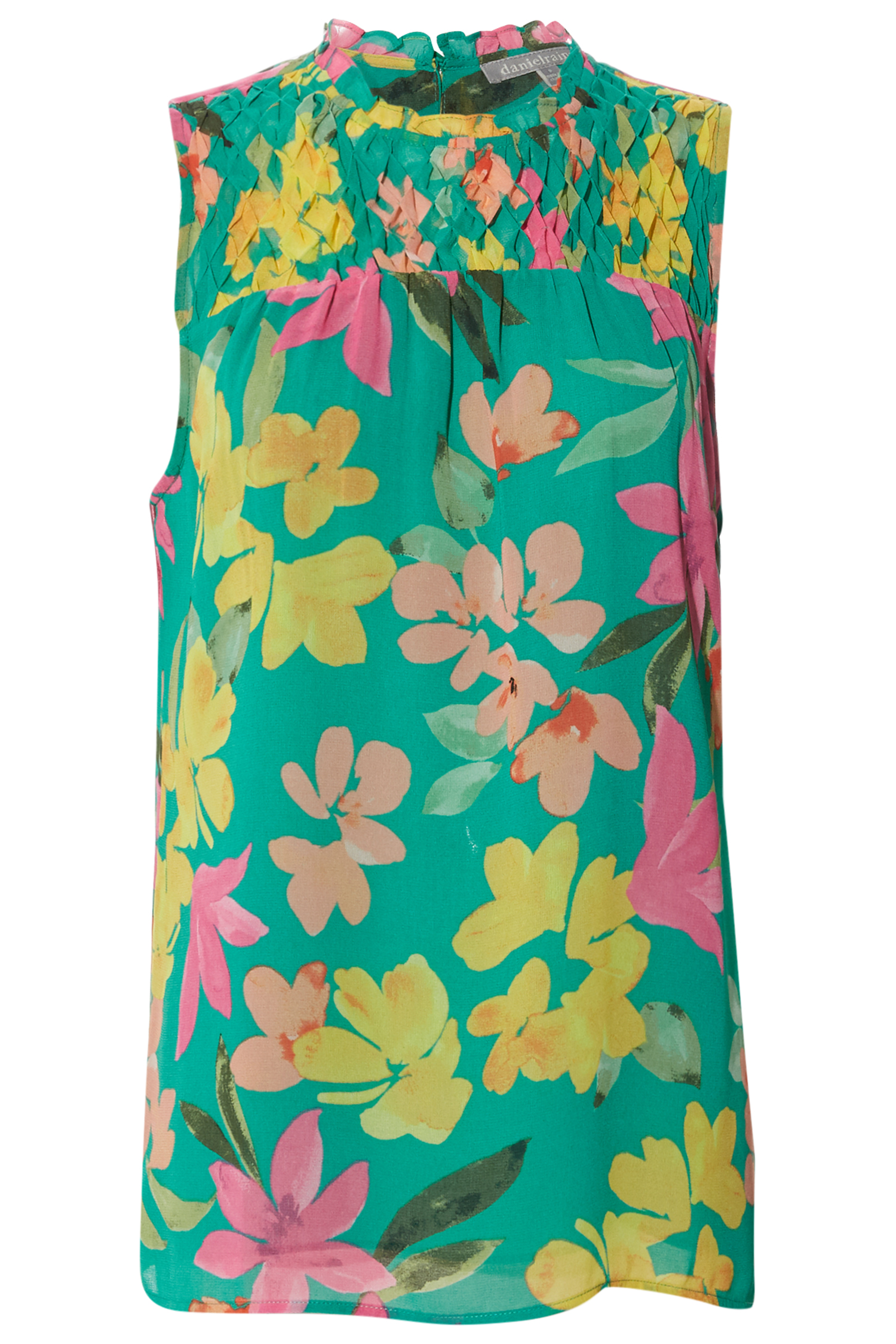 Daniel Rainn Sleeveless Halter Blouse