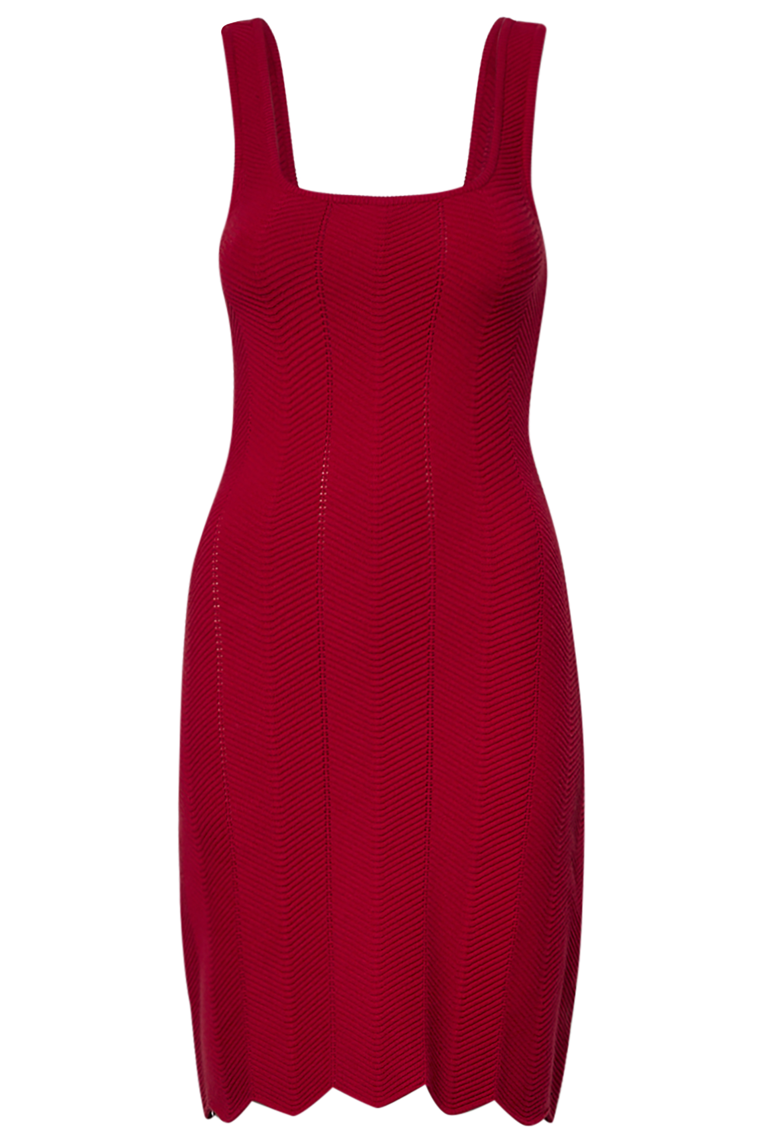 Ribbed Short Dress