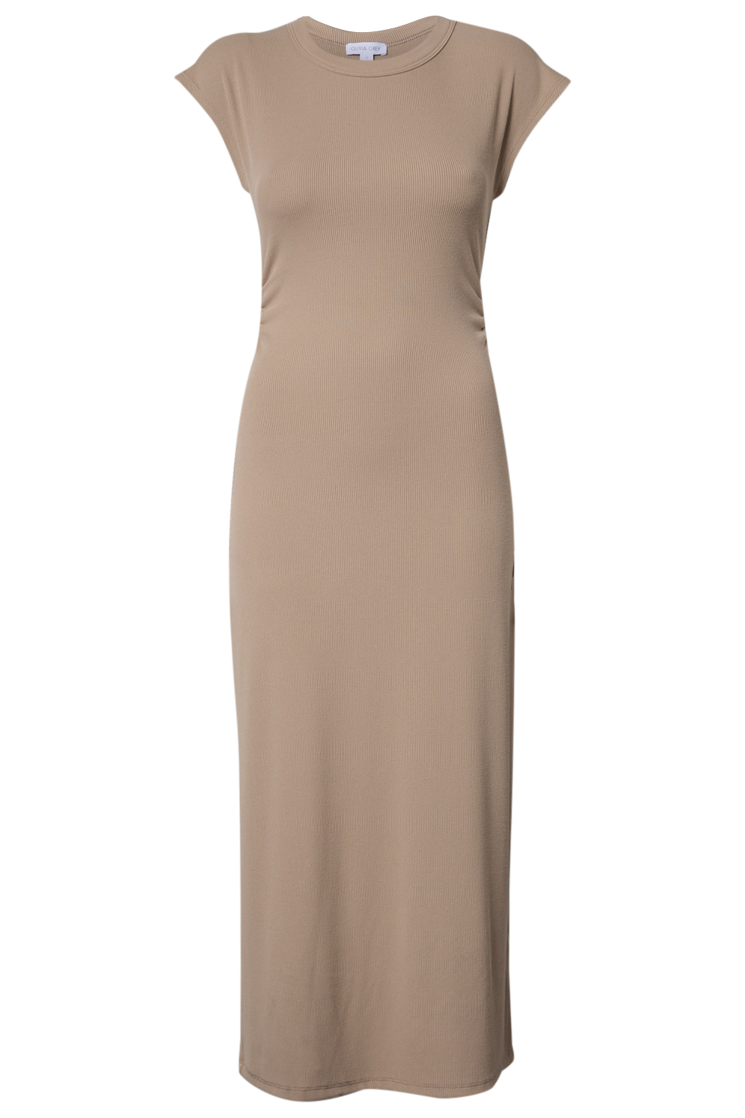 Ruched Side Midi Dress