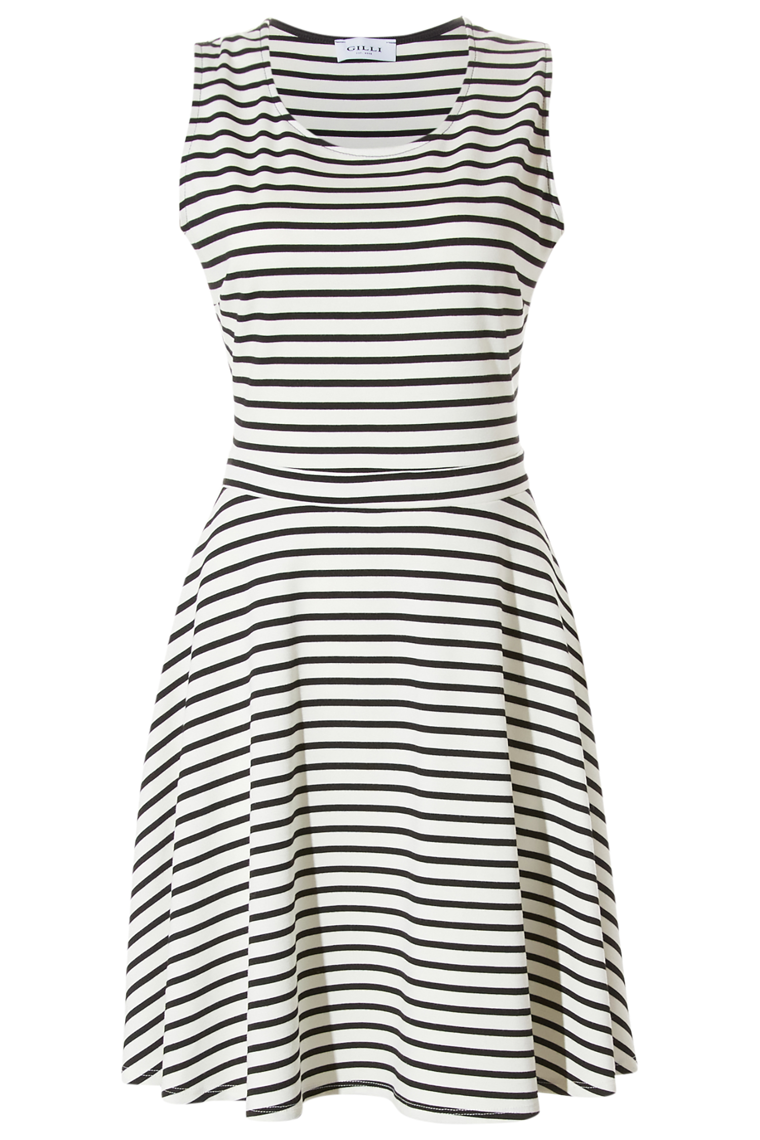 Striped Skater Dress