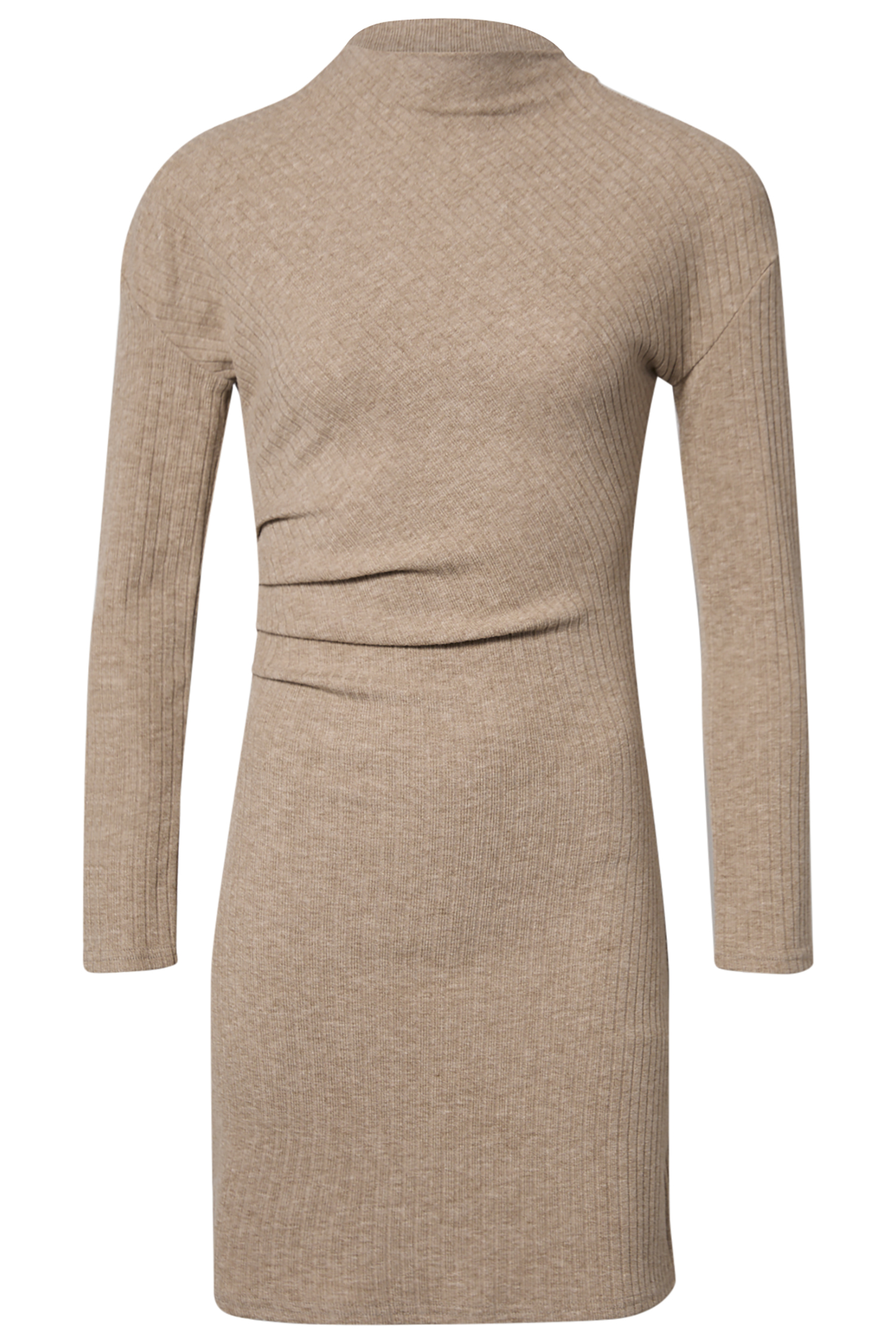 Long Sleeve Mock Neck Dress