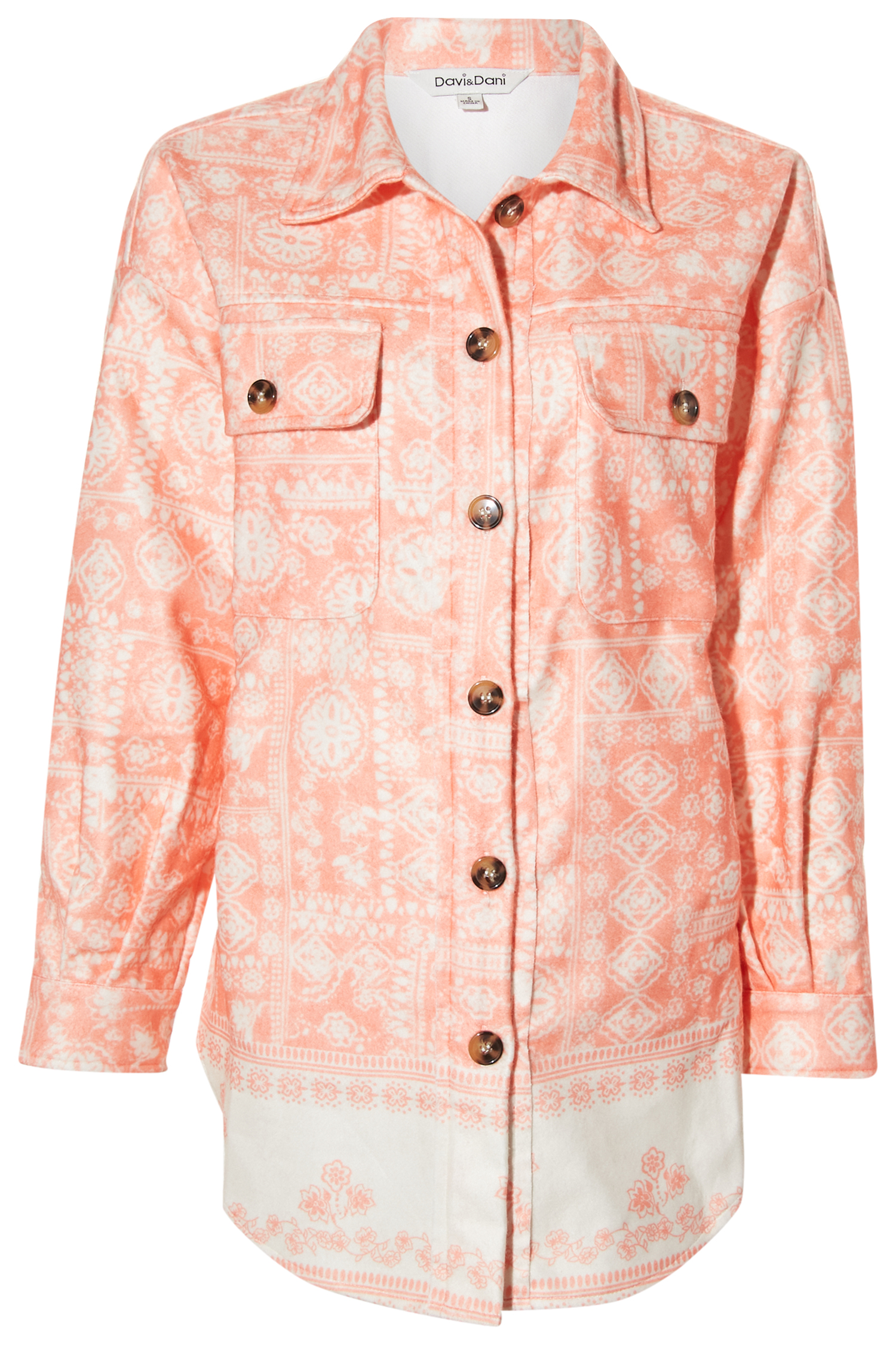 Printed Shacket