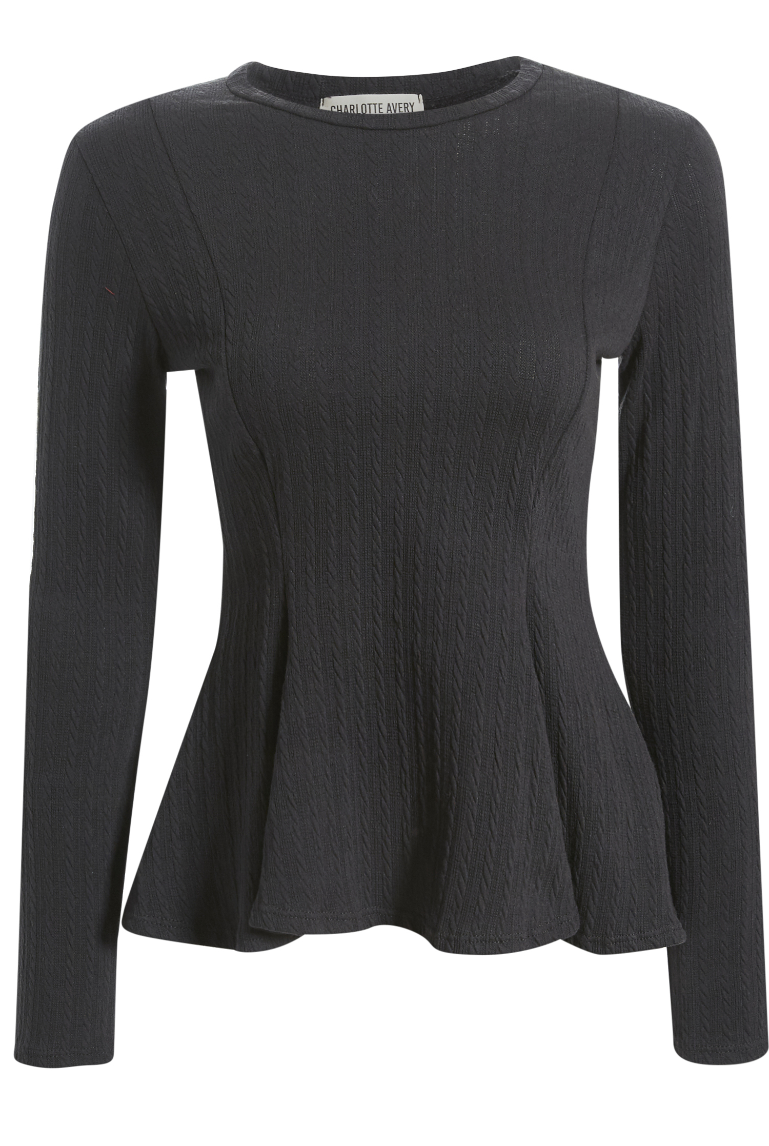 Baby Doll Cable Knit Top