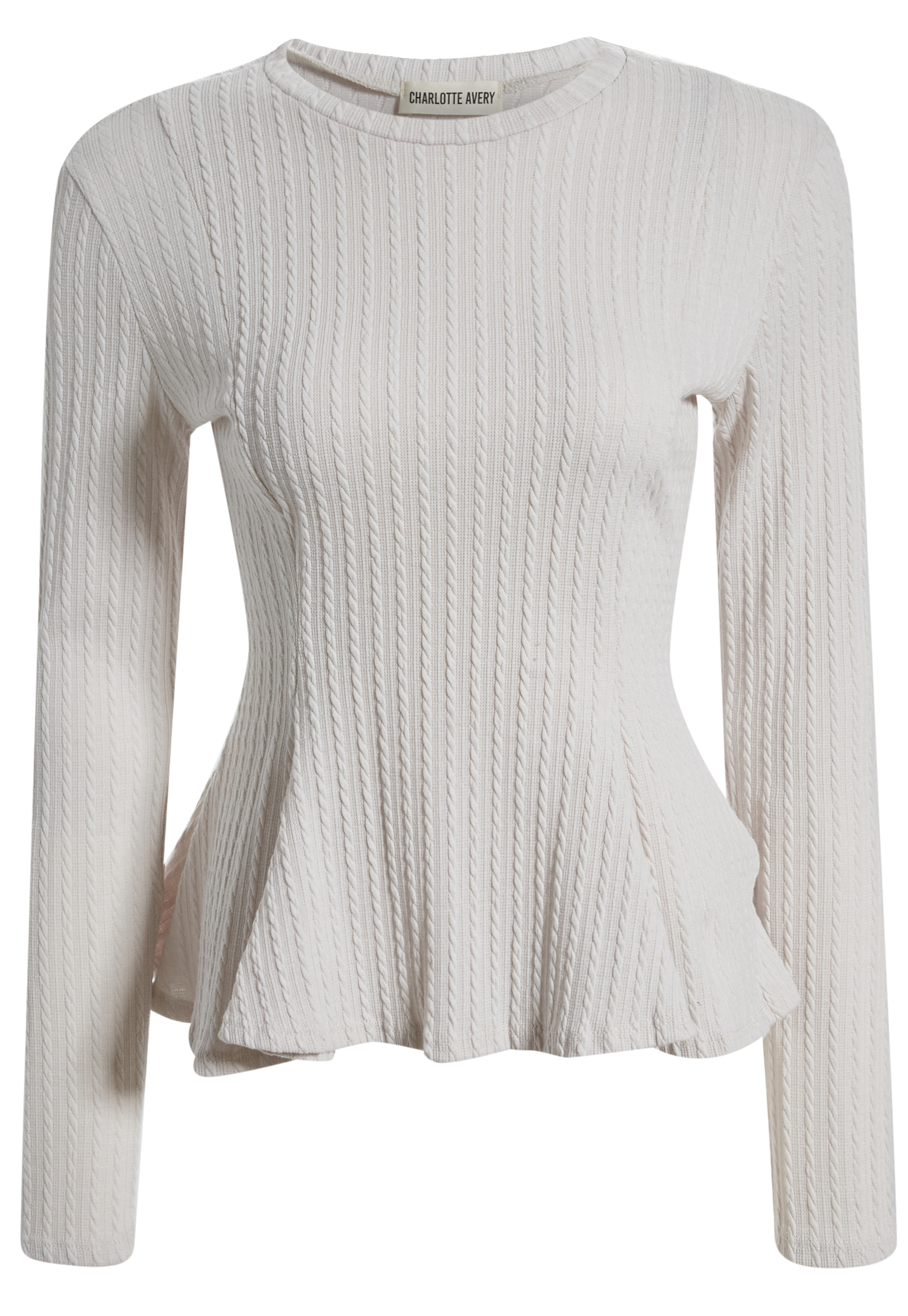Baby Doll Cable Knit Top
