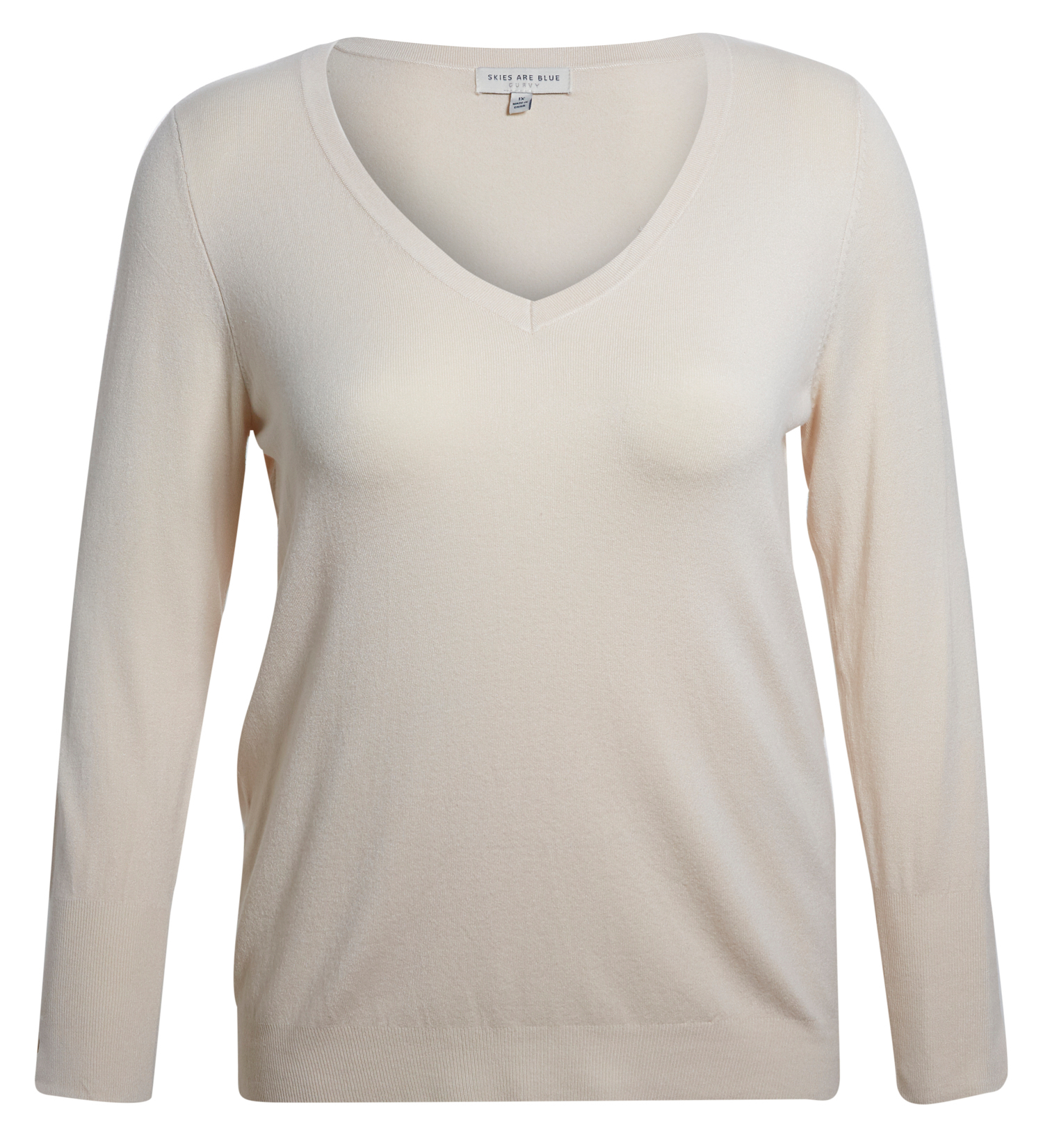 V-Neck Long Sleeve