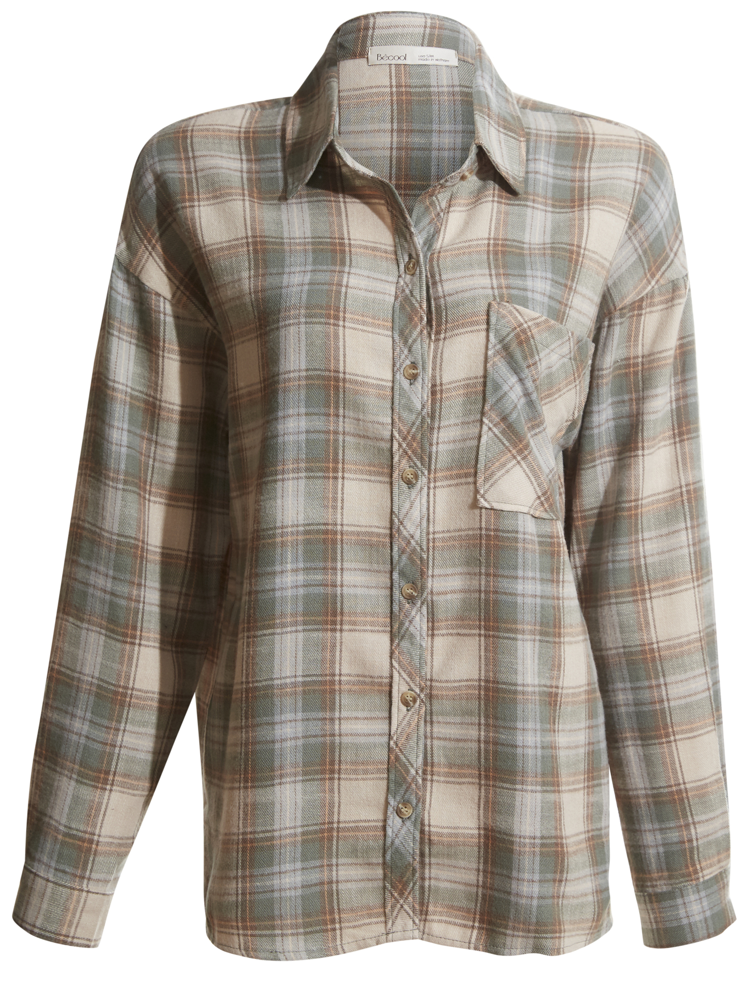 Plaid Button Down Shirt