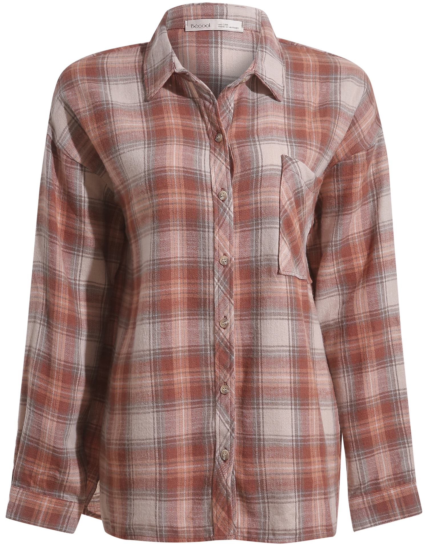 Plaid Button Down Shirt