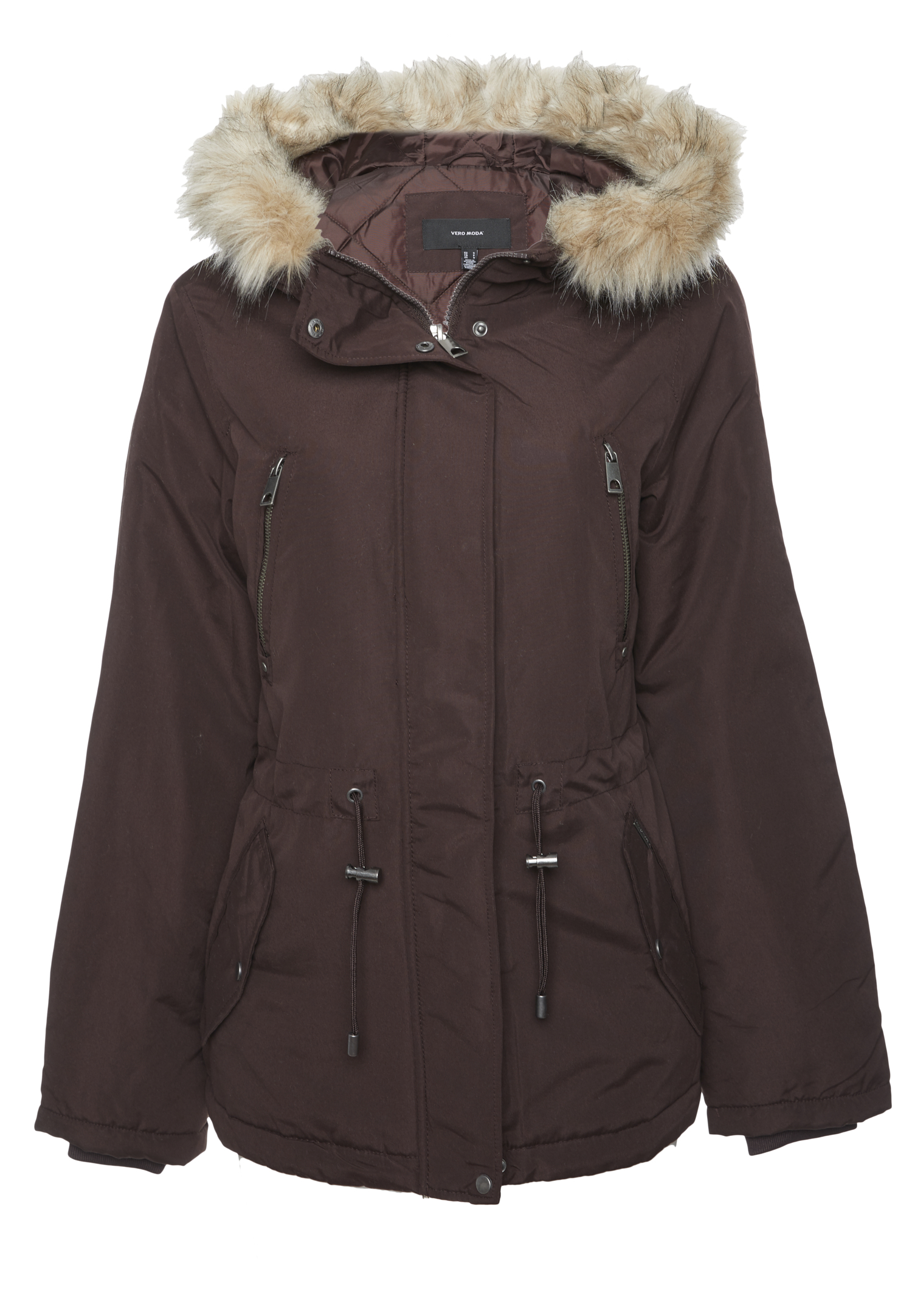 Fur Trim Hood Parka