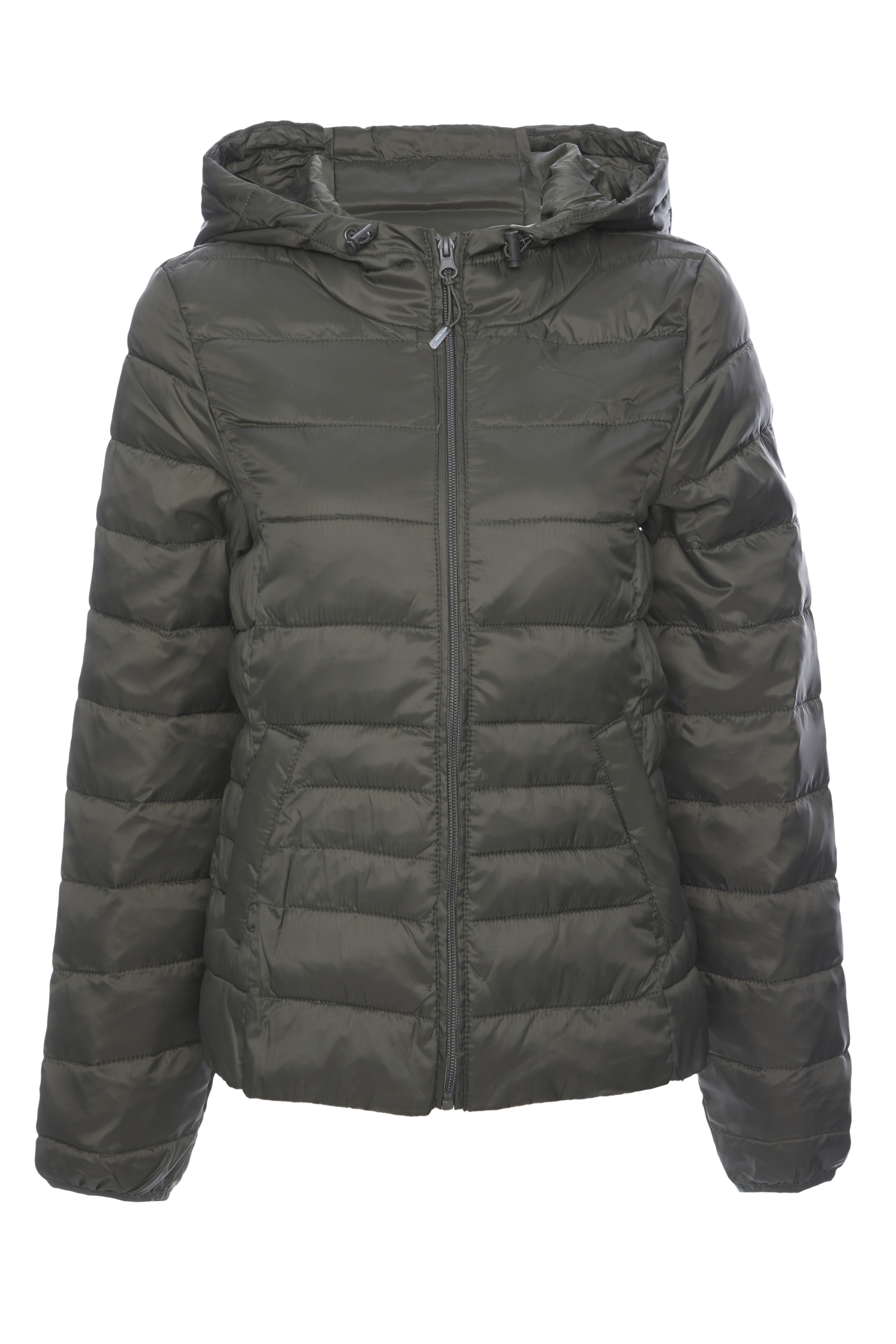 Quilted Short Hooded Jacket