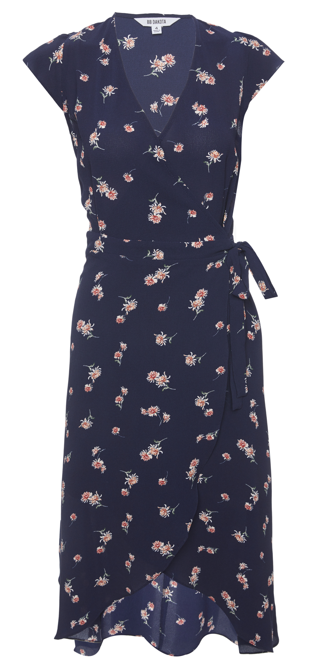 BB Dakota High Low Wrap Dress