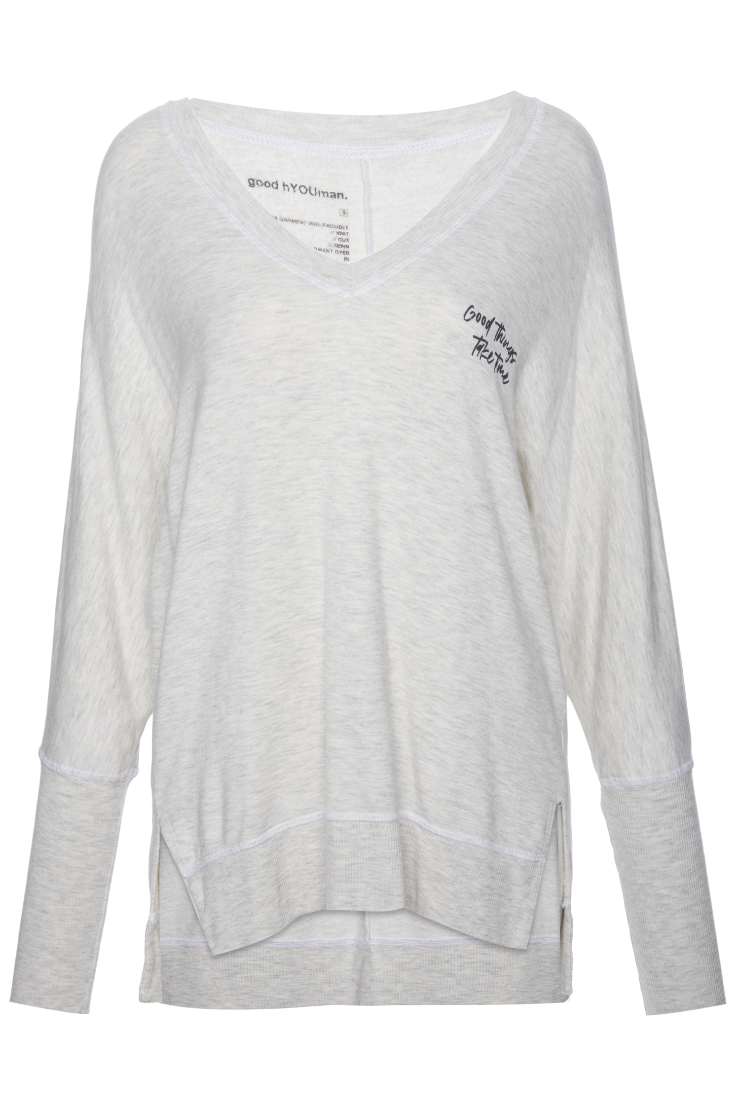 Good hYOUman V Neck Dolman Top