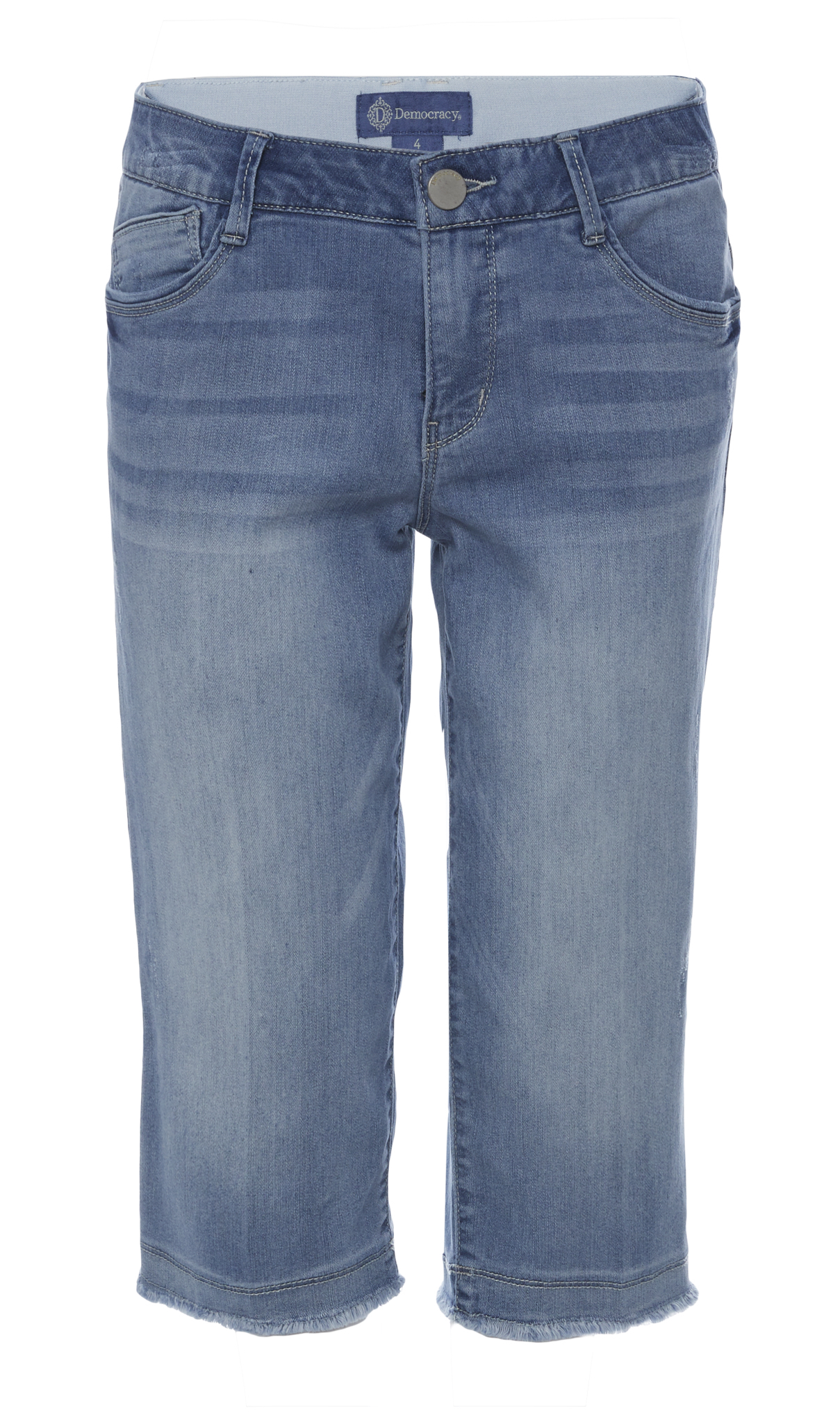 Democracy Frayed Hem Bermuda