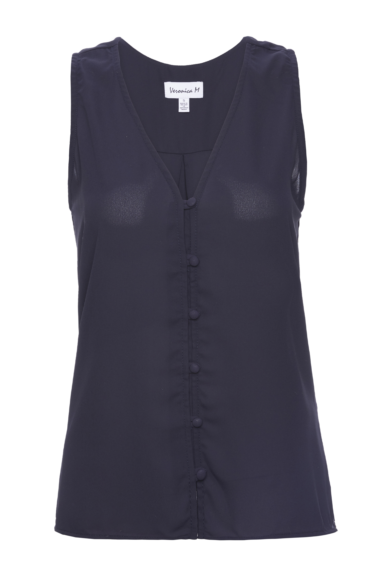 Veronica M Button Front Tank Top