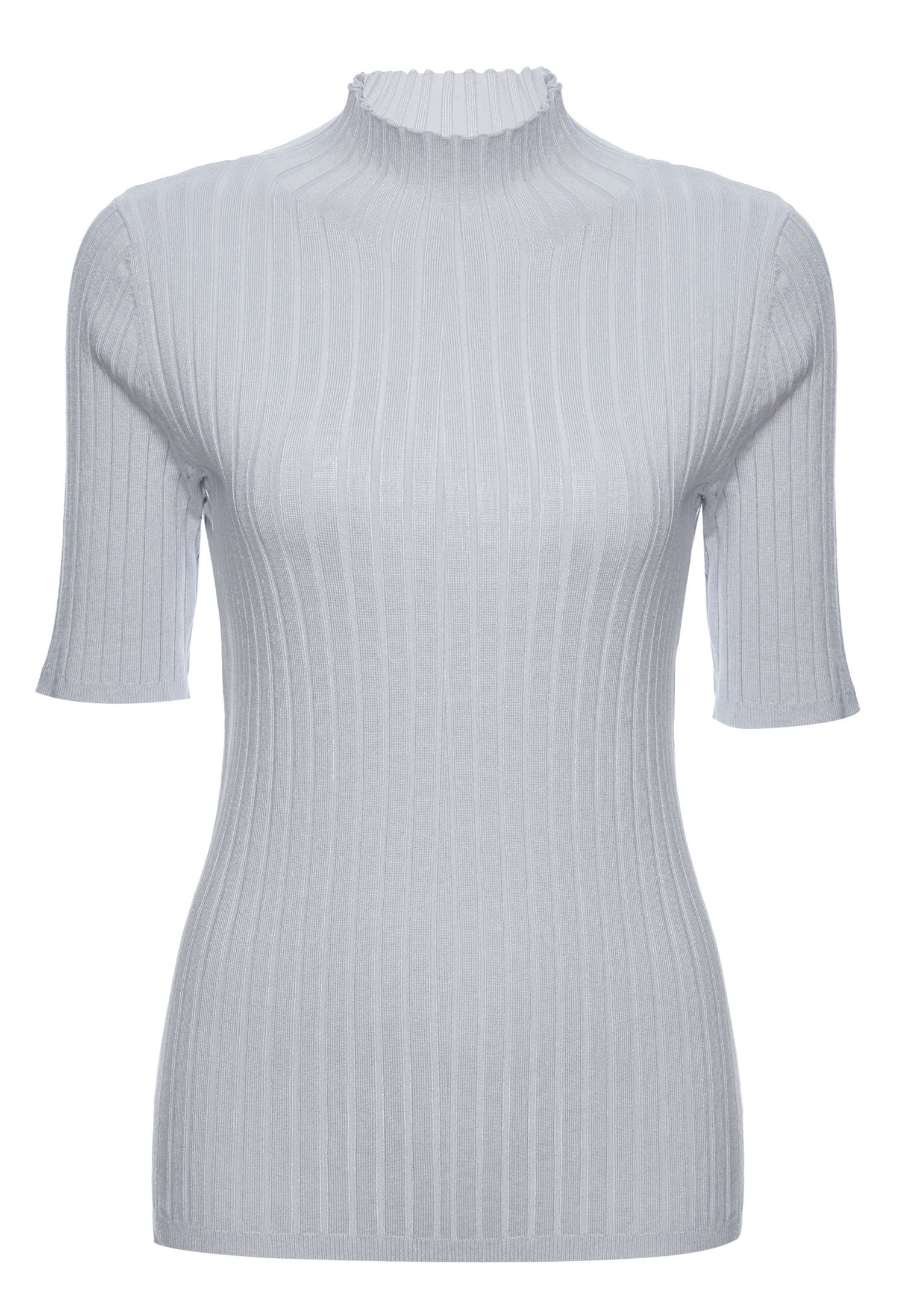 525 America Mock Neck Short Sleeve Top